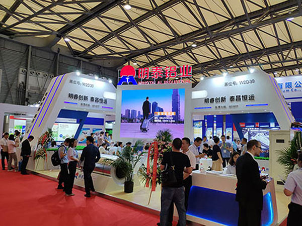 2018上海铝工业展会，九游会J9铝业产品备受称赞