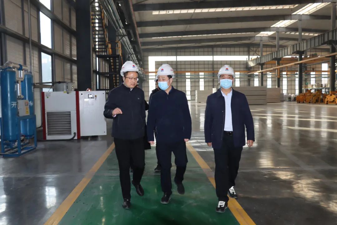 增信心、鼓干劲！副市长王志峰到公司调研节后复工复产工作